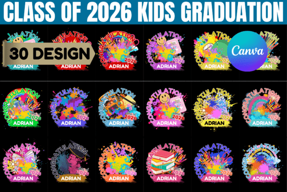 Celebrate Little Graduates with Class of 2026 Canva Templates