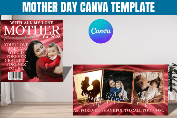 Craft Heartfelt Mother's Day Gifts with Custom Canva Templates
