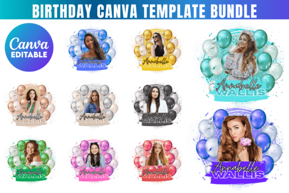 Create Custom 90s-Inspired Birthday Designs with Canva