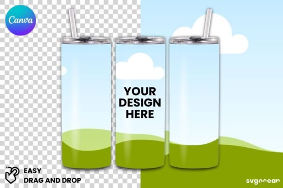 Design Smarter: The 20 Oz Tumbler Canva Mockup