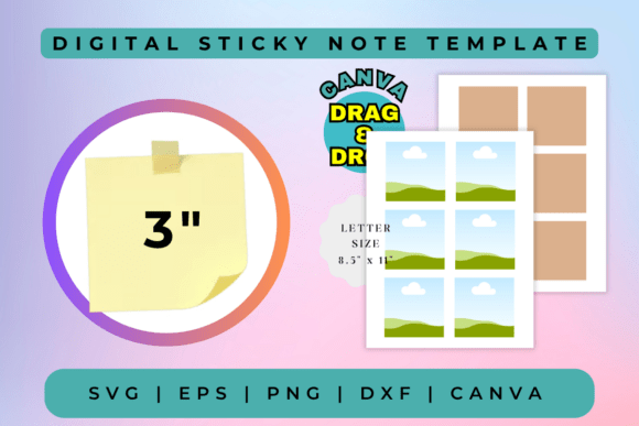 Digital Sticky Notes Template: Your Go-To for Visual Organization