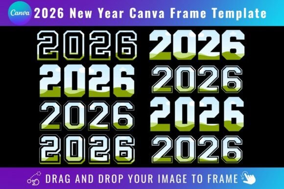 Effortless Festivity: Mastering the 2026 New Year Canva Frame Template