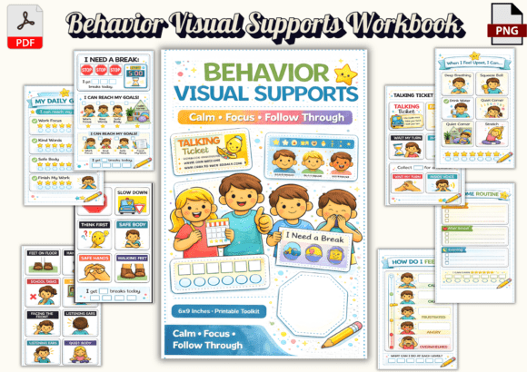 Mastering Behavior Visual Supports Workbook