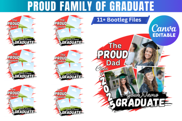 Proud Family Graduation TShirt Proud Mom: Design Your Celebration