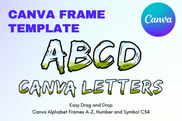 Unlock Your Brand's Voice: Mastering the Canva Letters Frame Alphabet TemplateC34